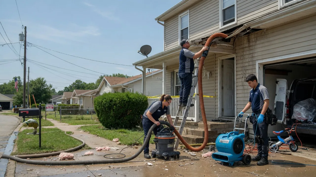 Water Damage Restoration in Stonewall, MS near me